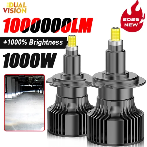 Bombilla LED para faros de coche 3D 360 H7 Canbus H8 H9 H11 luces antiniebla 9006 Hb4 9005 Hb3 9012 Hir2 Led plug and play lámparas automáticas 6000K 12V