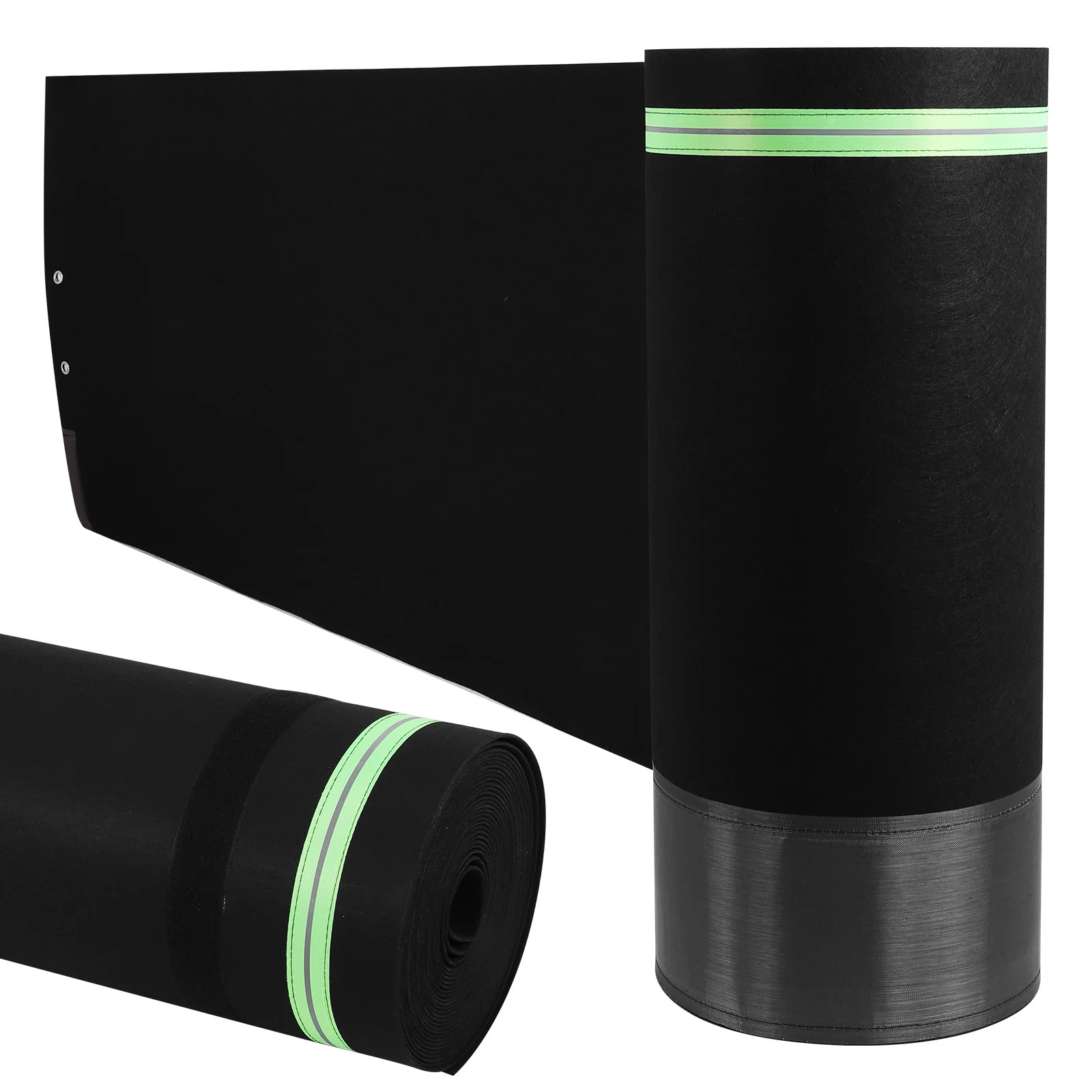 

Ветрозащитная нижняя крышка с плотно расположенными металлическими пластинами для мобильного дома, легко устанавливаемый водонепроницаемый бортик для прицепов и автодомов