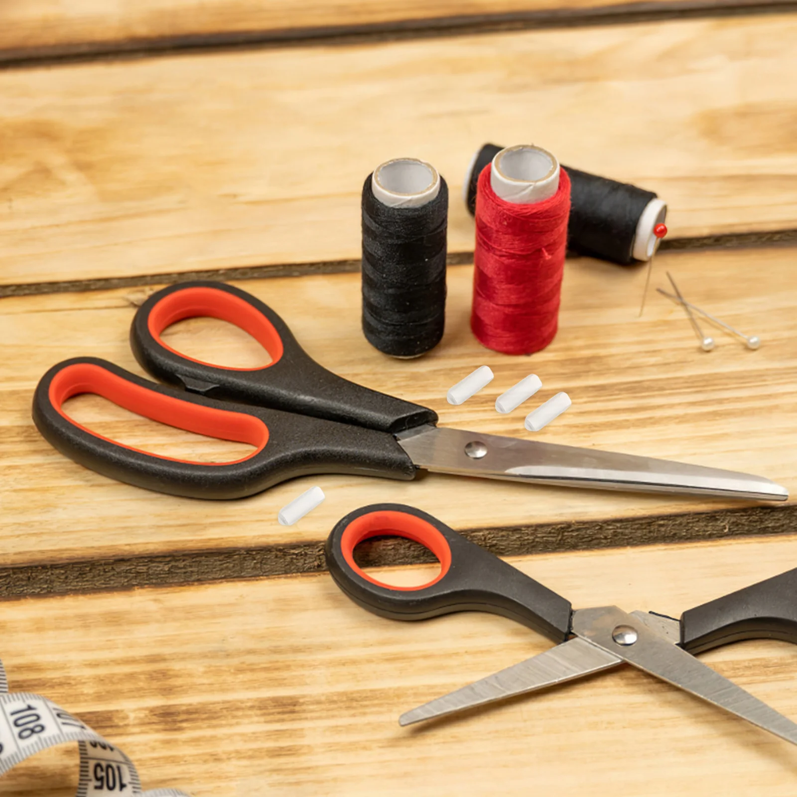 

500Pcs Transparent Screw Protector Tips Flexible Thread Caps Rounded Bolt End Covers for Clothes Rack Hooks Furniture Leg