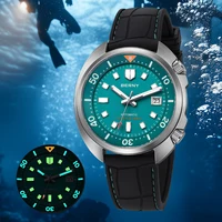 Reloj de buceo BERNY 20ATM para hombre, mecánico Miyota 8215, zafiro, deportivo, luminoso, anticolisión, corona, compresor, reloj para hombre