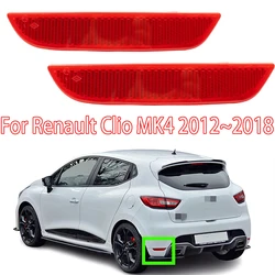 Car Rear Bumper Reflector Brake Light For Renault Clio MK4 2012-2018 Rear Bumper Reflector Lens Light