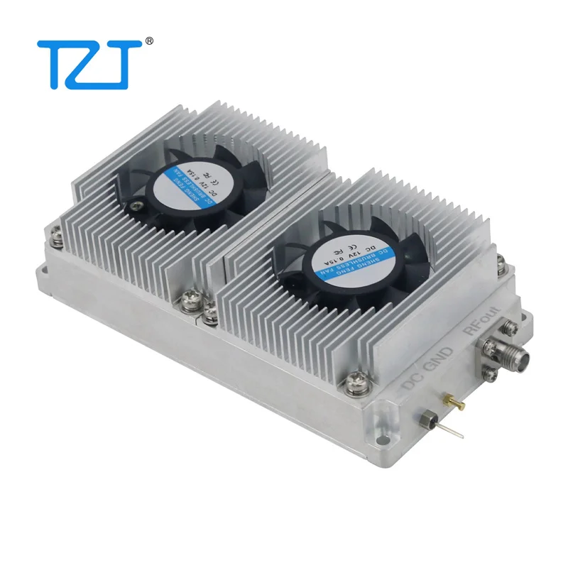 TZT RF 10-1000MHz High Frequency Wideband Power Amplifier Module 40dB 10W Industrial RF Amplifier with SMA-K Connector