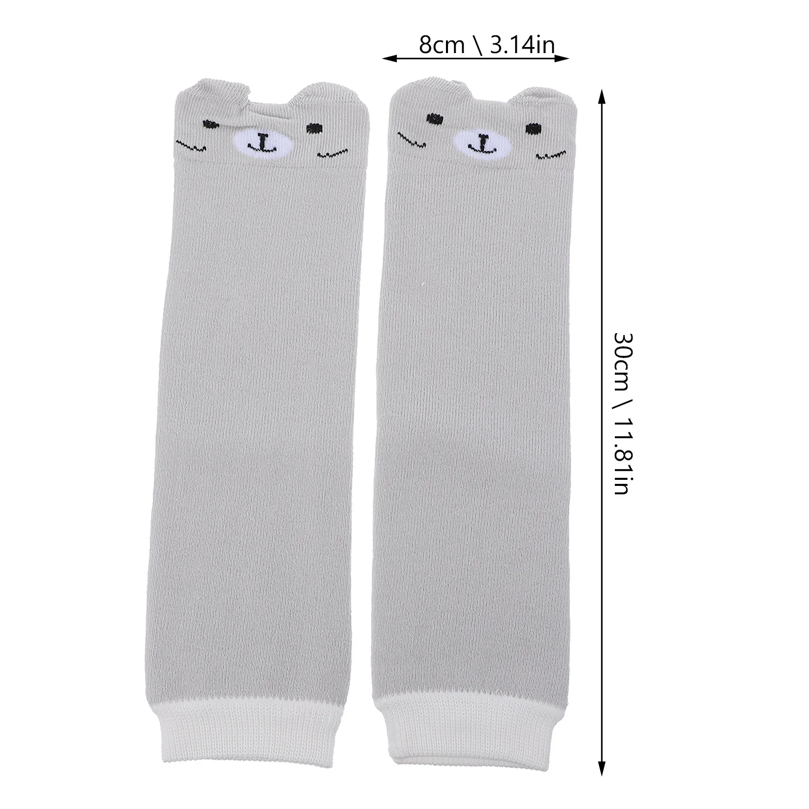 

Cartoon Baby Knee Pad Thick Warmer Bear Soft Elastic Winter Toddler Leg Warmer Baby Protector Crawling Pads