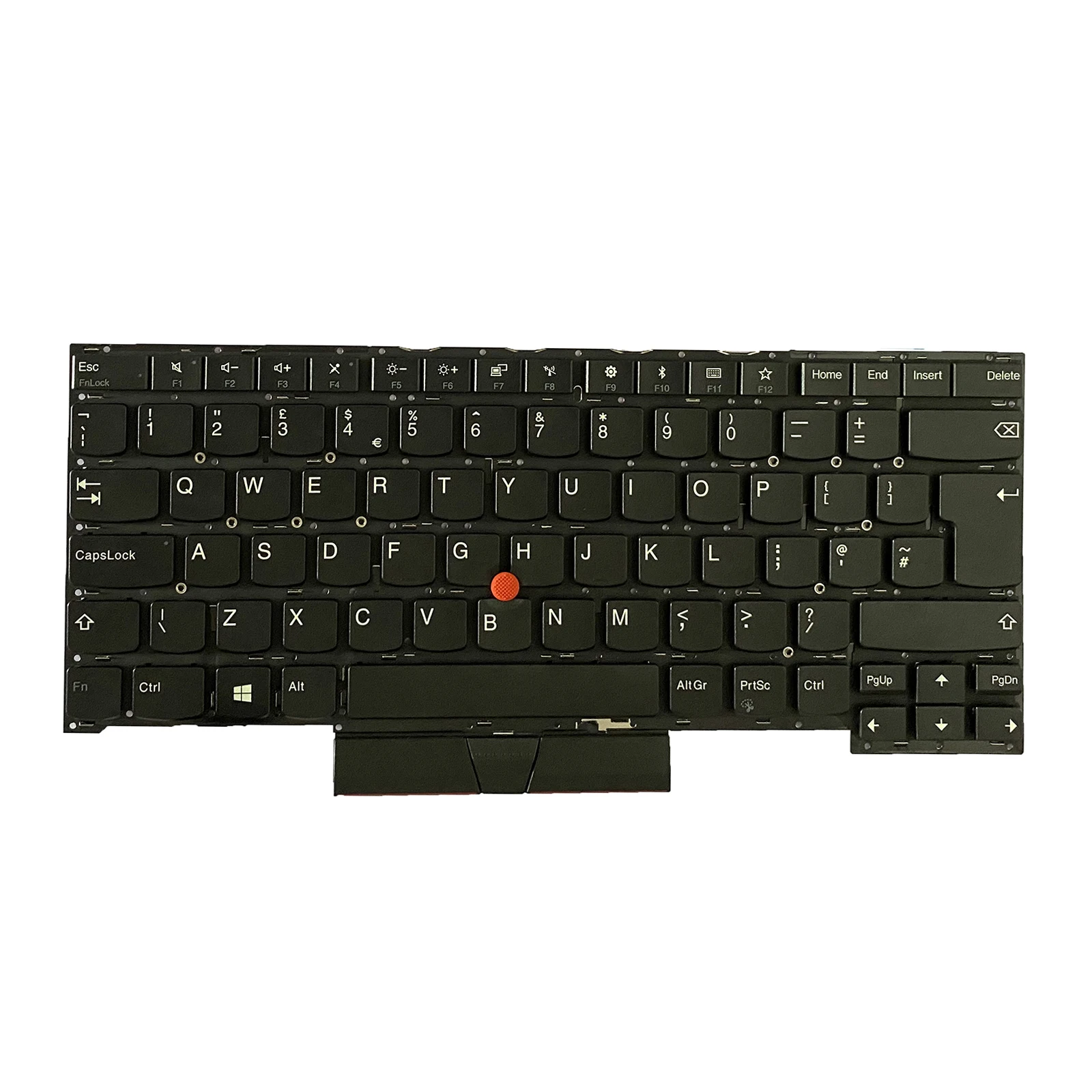 Imagem -02 - Nova do Reino Unido para Lenovo Thinkpad x1 Extrema Gen T490s T495s 20md 20qt 20qu Teclado