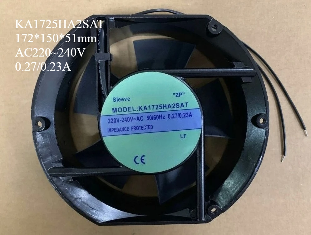 

Осевой вентилятор охлаждения KA1725HA2SAT ДЛЯ KAKU 172*150*51 мм AC220~240 В 0,27/0,23 А