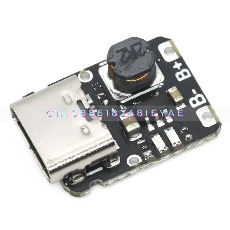 Módulo integrado de carga y descarga tipo c5V, protección de placa de alimentación de refuerzo de carga de batería de litio de 3,7 V 4,2 V18650