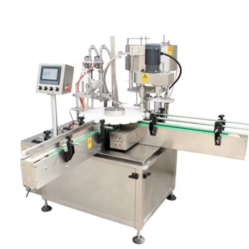 Fully Automatic High Speed Liquid Filler for Detergent Water Soap Plastic Bottle Filling Machine Custom