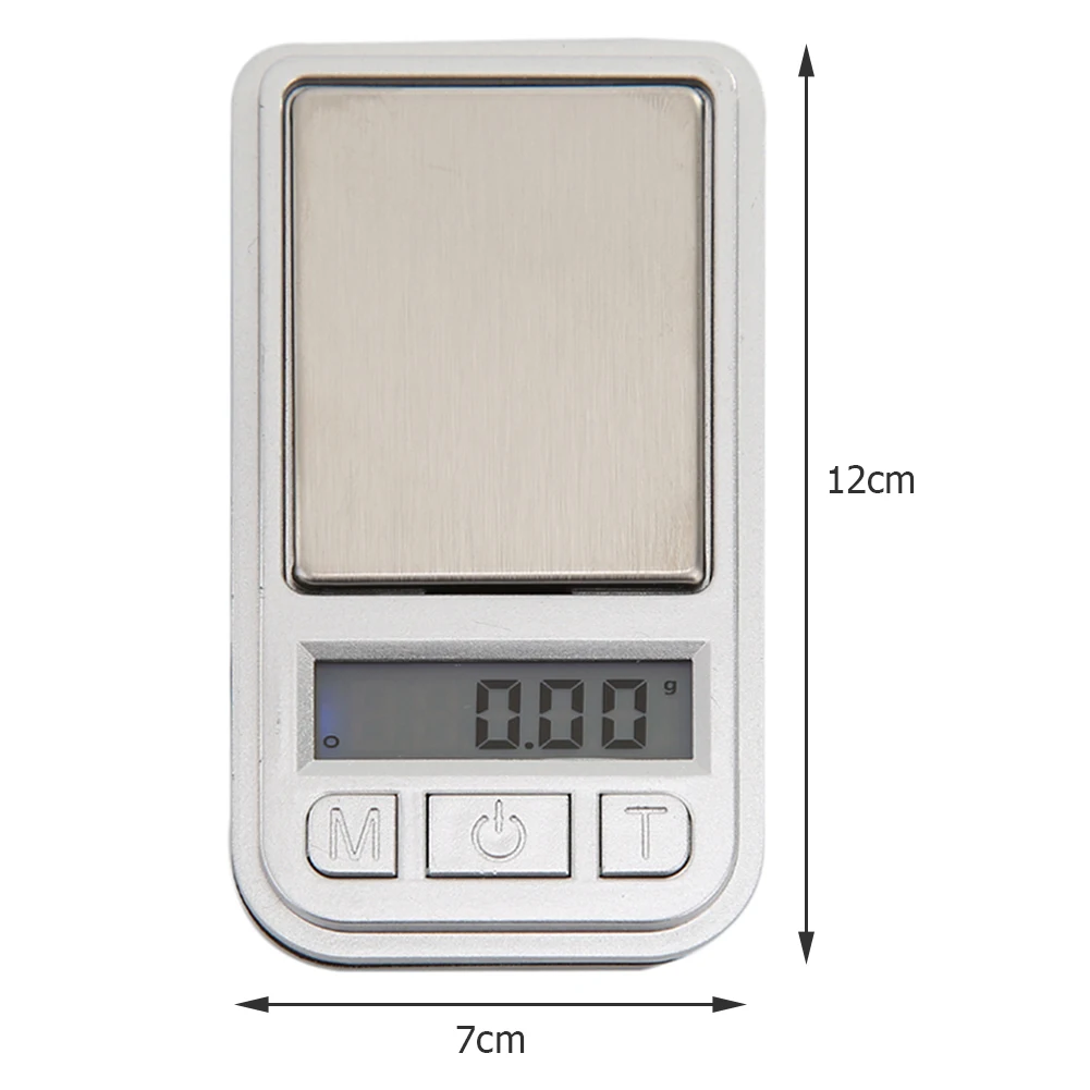 Portable Jewelry Weighing Balance Tool 0.01g LCD Electronic Pocket Scale Digital Kitchen Scale LCD Electronic Scale