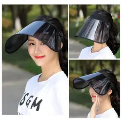 Sun Hat Anti-uv Outdoor Cap Stylish Women's Sunhat with Anti-uv Rotary Face Clear Visual Field Top Visor Cycling for Ultimate