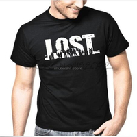 Lost | TV | Serie | Film | Movie | euro size T-Shirt summer brand tshirt for male cotton man tops sbz5335