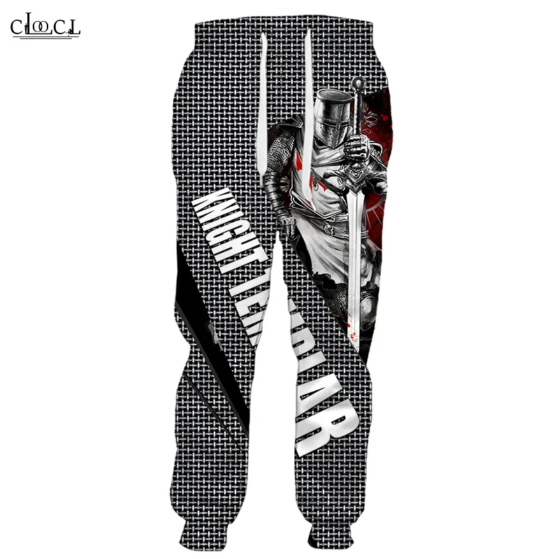 

CLOOCL Popular Knights Templar Sweatpant 3D Print Trousers Men Women Harajuku Jogging Pant Streetwear Casual Pant Drop Shipping