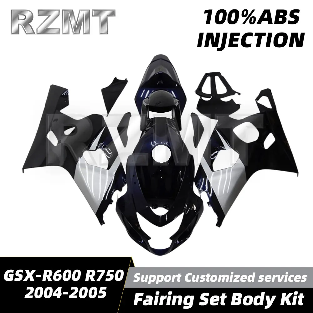 Voor Suzuki GSX-R600 R750 04-05 K4 K5 Kuip Motorfiets Set Plastic Guard Plaat Body Kit Decoratie Accessoires Injectie shell