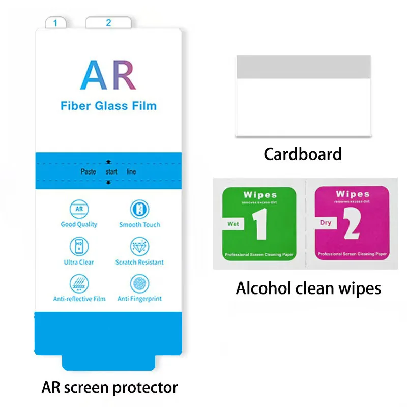 2pcs Outer Film For Google Pixel 10 9Pro Fold HD AR PET Screen Enhancing Film Clear Screen Protector Anti Reflection AR pet Film
