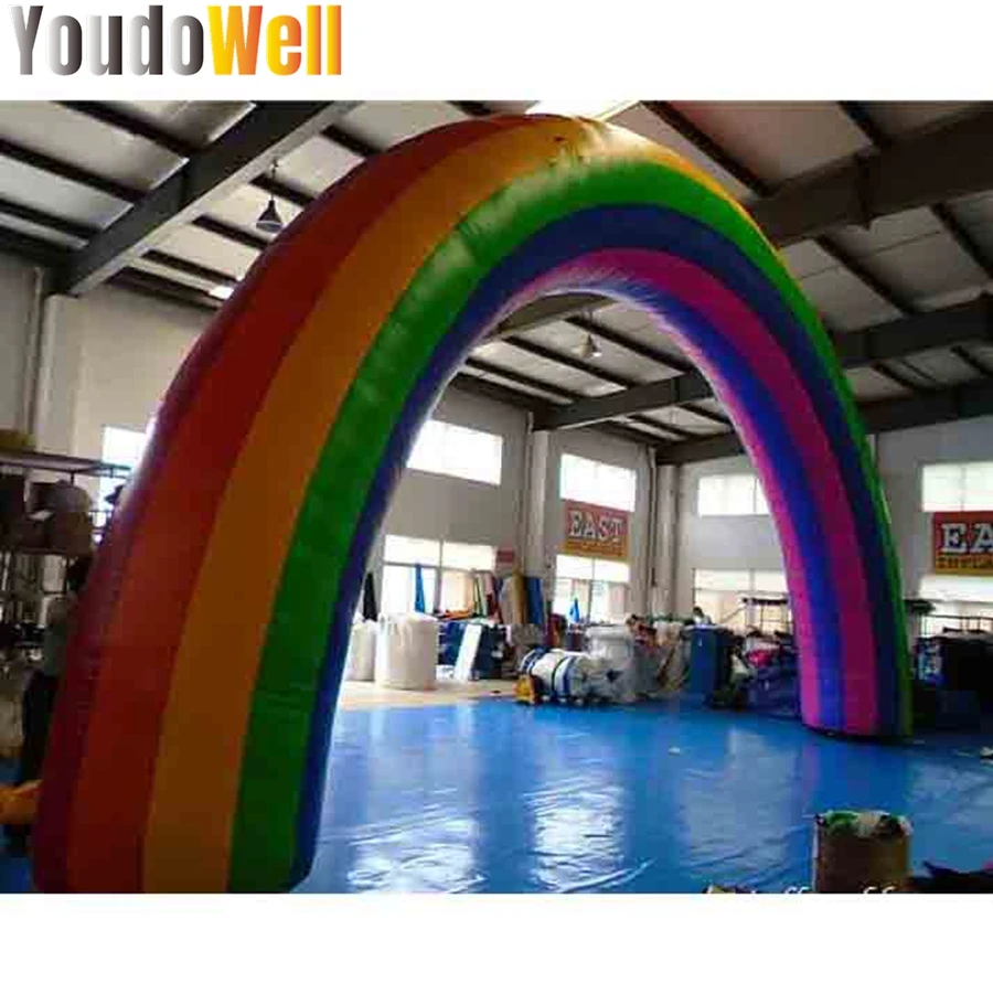 Welcome To The Gesture Of Inflatable Rainbow Arches