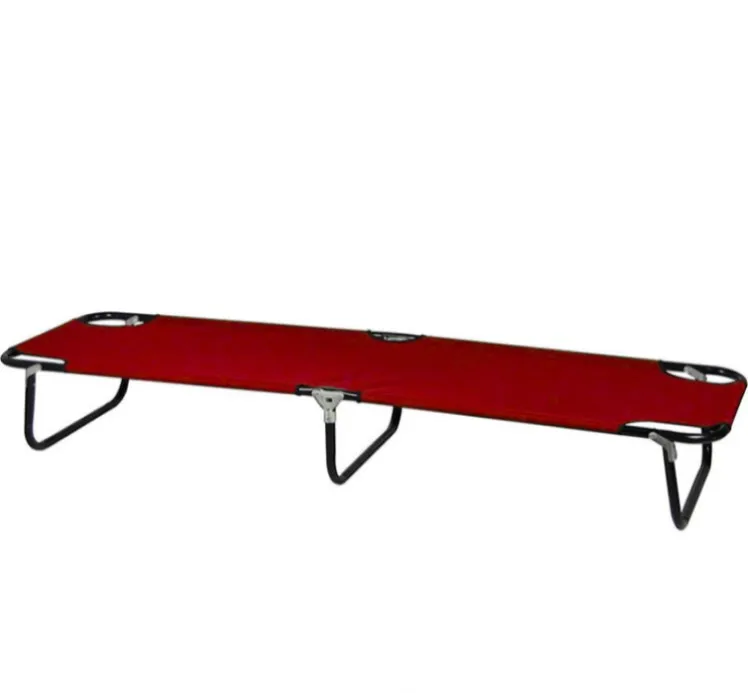 Factory Wholesale Custom Portable Folding Metal Cot Outdoor Foldable Camping Cot