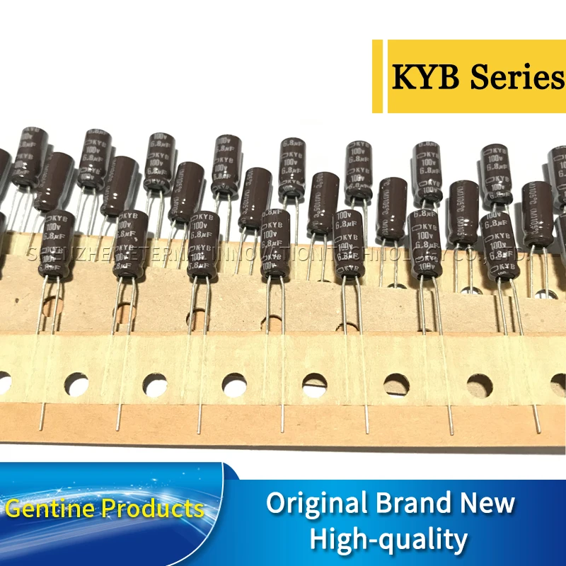 

20PCS 100V6.8UF KYB 5X11-T EKYB101ETD6R8ME111 Original New NIPPON CHEMI-CON Electrolytic Capacitors NCC Long Life Low Impedance