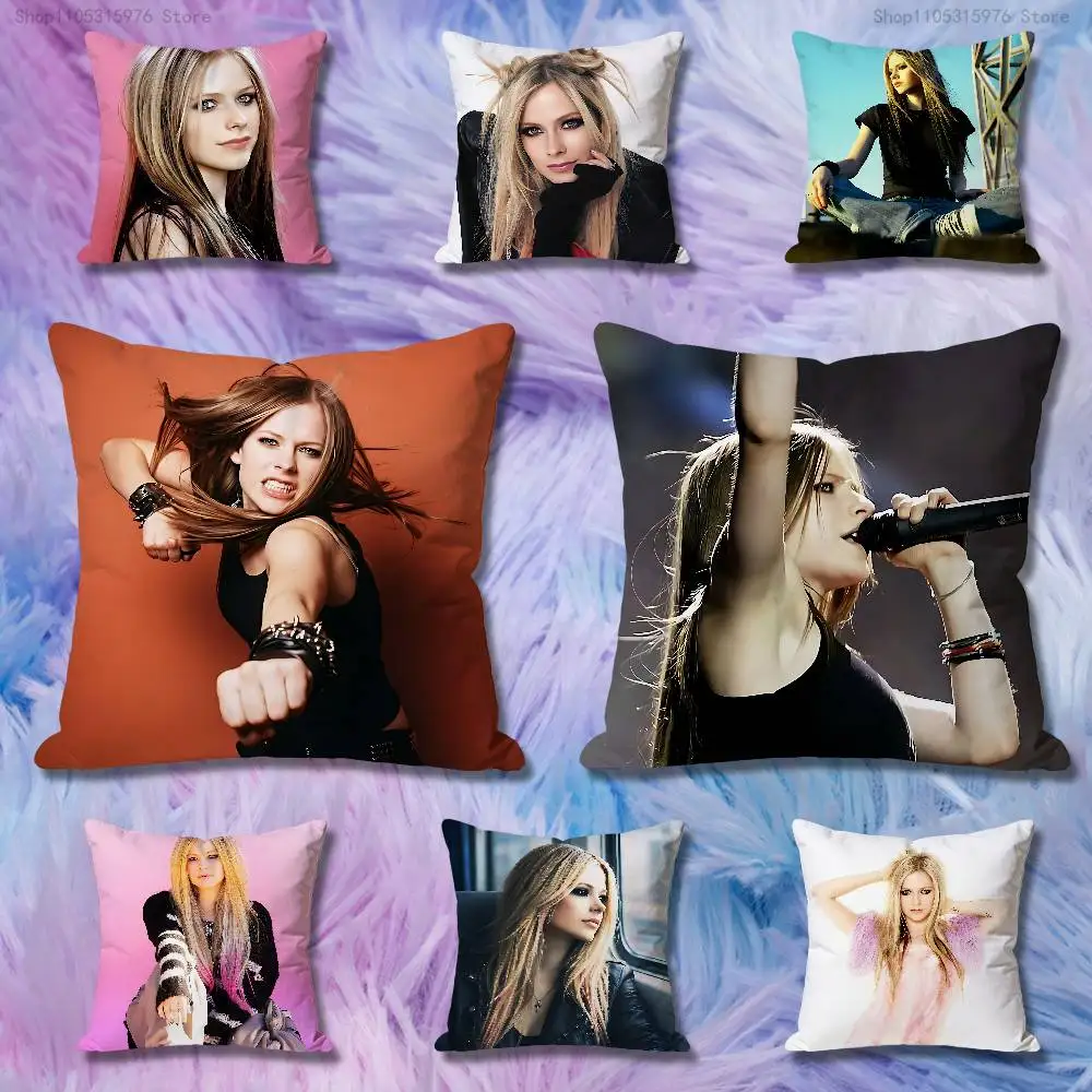 A-Avril L-Lavigne Ironic Various Sizes Square Pillow Case For Car Home Bedchamber Decor Custom Valentine gift