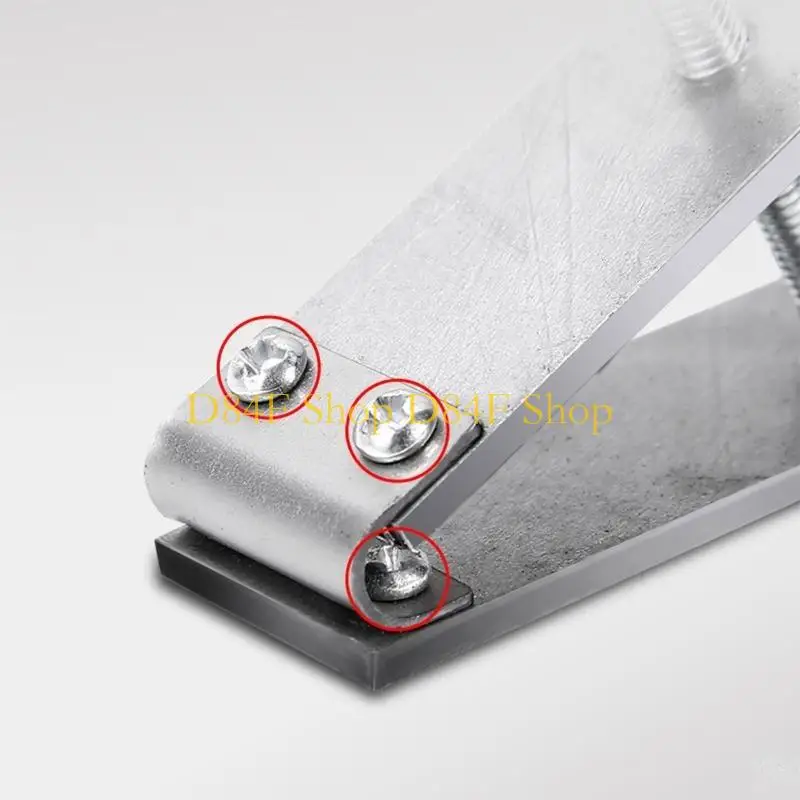 D84F Wall Tile Height Adjustable Locator Ceramic Brick Regulator 1-5.5CM Galvanized Steel Lifter for 250KG Strong Bearing