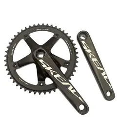 1/8 Chain Single Speed Fixie Bike SKEACE BCD144mm Fixed Gear Bike Crankset Square Hole Axis Race AL7075 48Teeth 165mm Crank Leg