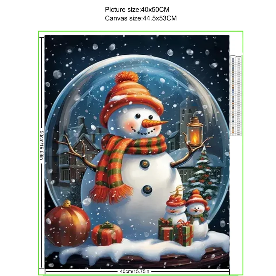 5d Diy Diamond Painting Christmas Tree Full Mosaic Santa Claus Cross Stitch Kits Snowman Embroidery X-mas New Year Gifts W115