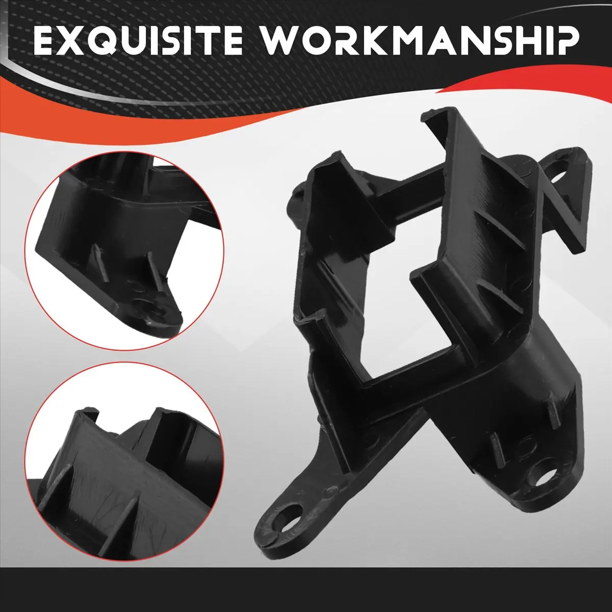 #74O Warning Light Switch Brackets for KIA Forte Cerato,Brackets,(Black)