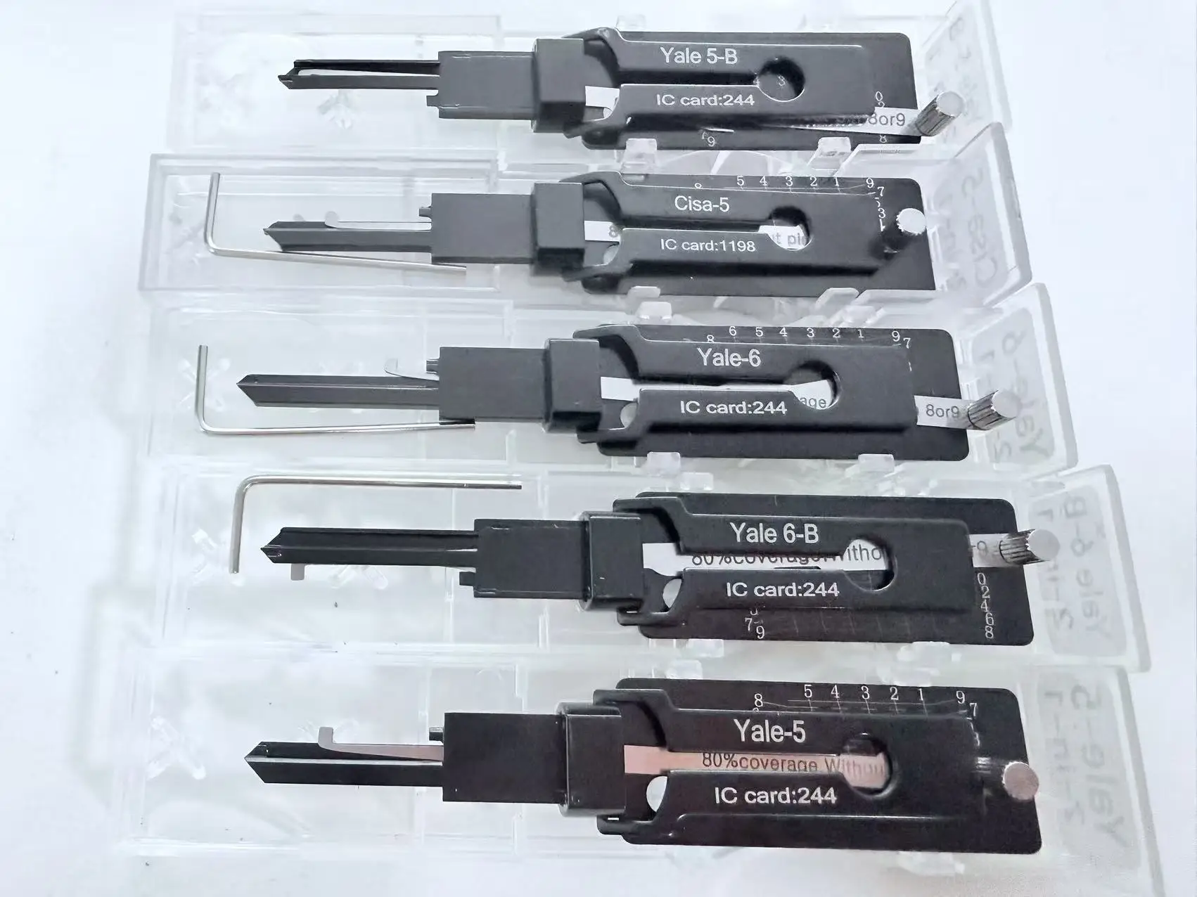 -6B -5B CISA-5-5-6 LISHI 2IN1 Locksmith Civilian Repair Tools Decoder Instacode Database CISA 1198 244