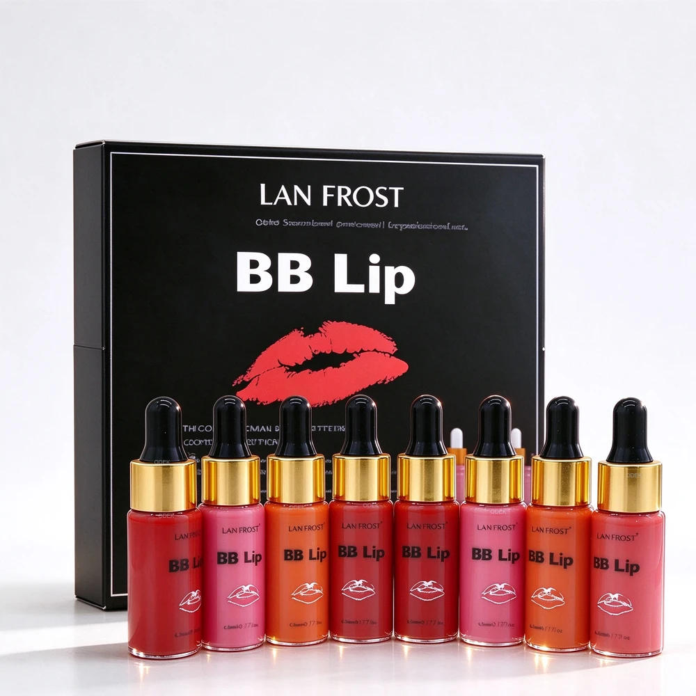 Korea BB Lips Cream Ampoule Serum Starter Semi-Permanent BB Lip Gloss Tinted Pigment Lasting Moisturizing For Lip Care Set