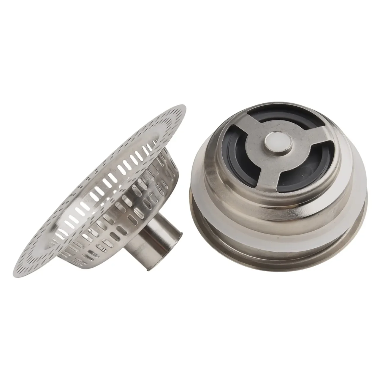 For Most 3-12 Inch Drains 3 In 1 Sink Strainer Kitchen Sink Drain Strainer Home Improvement Easy To Maintain Easy To Use