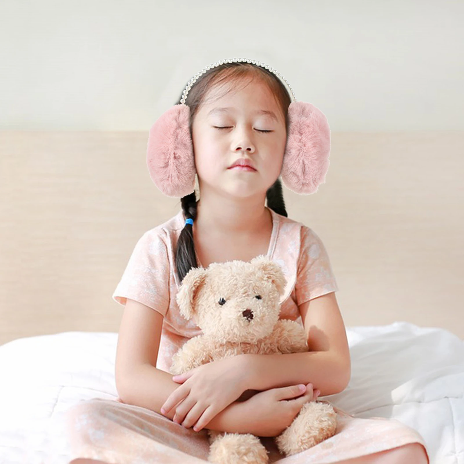 غطاء أذن جميل للنساء للشتاء الدفء، غطاء أذن ناعم الملمس، تصميم أنيق عالي المتانة، مثالي للهدايا والارتداء اليومي #3