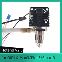 Hot End V2.5 for QIDI Max3 / Plus3 / X-Smart3 Bimetal Nozzle for QIDI X-Plus3 3D Printer Accessories