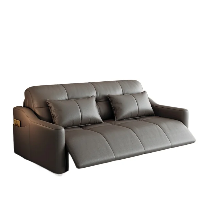 

LTT intelligent electric sofa bed foldable retractable dual-purpose multi-functional small apartment living room study balcony