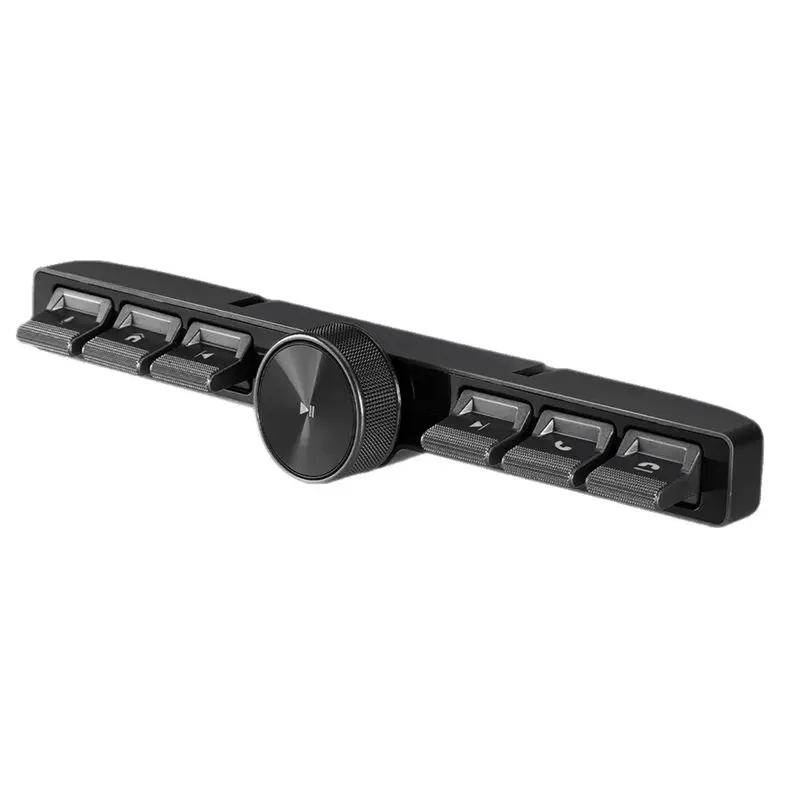 Wireless 7 Keys LED Car Controller Volume Adjuster Remote Control For Multimedia Navigation Player Answer