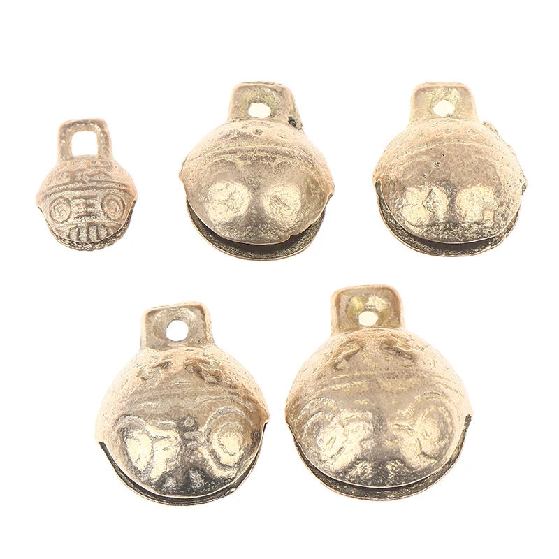 Dog Cat Collar Bells Copper Bells 11mm14mm16mm18mm20mm Sound Loud Brass Bells Vintage Mini Craft Bells Animal Pet Bells