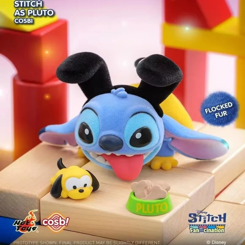 

Cosbi Crazy Series Микки и друг Стич Cosbi Слепая коробка Мультяшная фигурка Декор для рабочего стола Детский подарок Xma Модная коллекционная игрушка