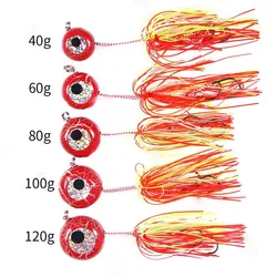 Tenya Tairaba Madai Jig Fishing Lure Kabura Saltwater Jigs Head Bait Shrimp Rubber Skirt Artificial Bass Pike Fishing Big Bait