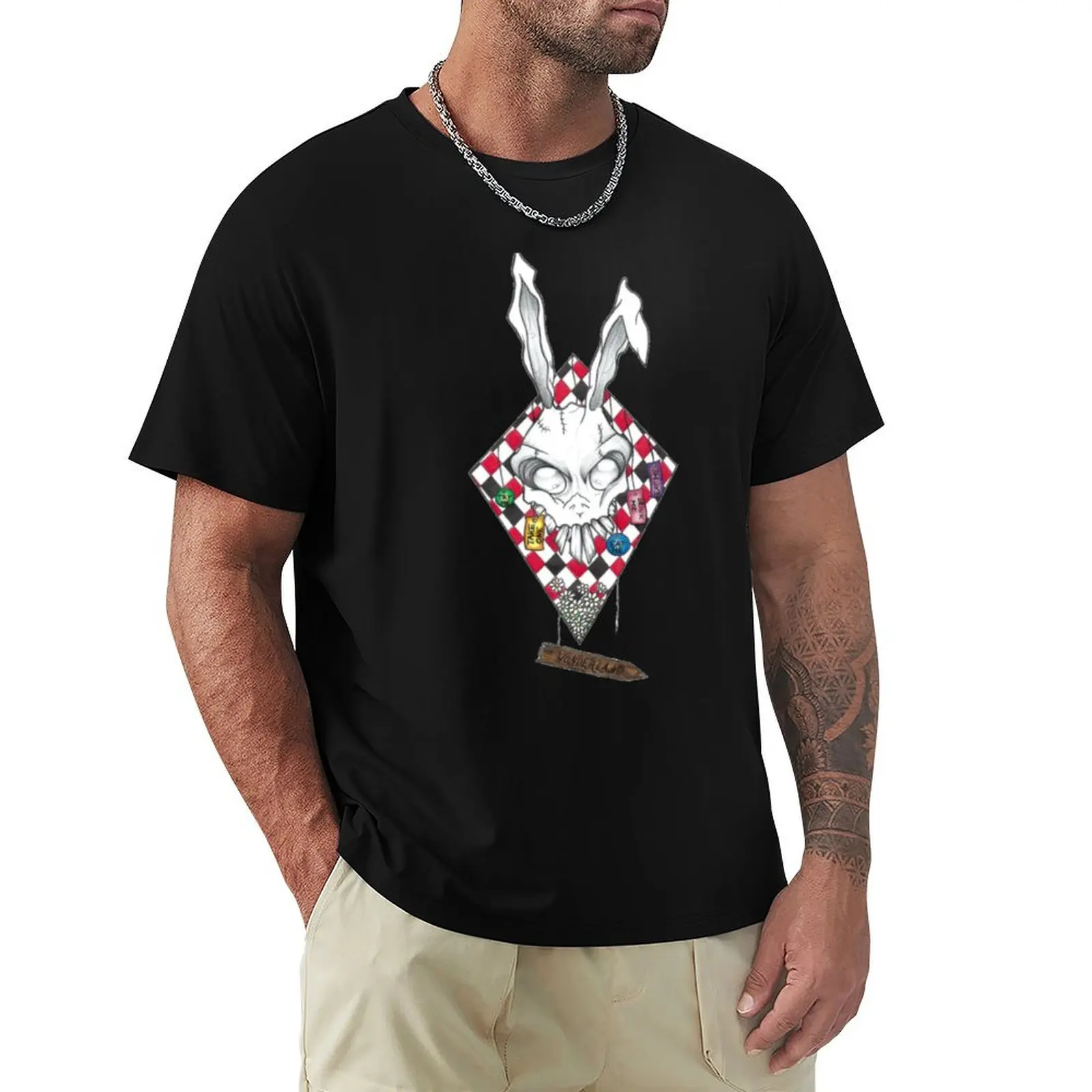 

Alice Bunny T-Shirt Fashion Print Casual Short Sleeve