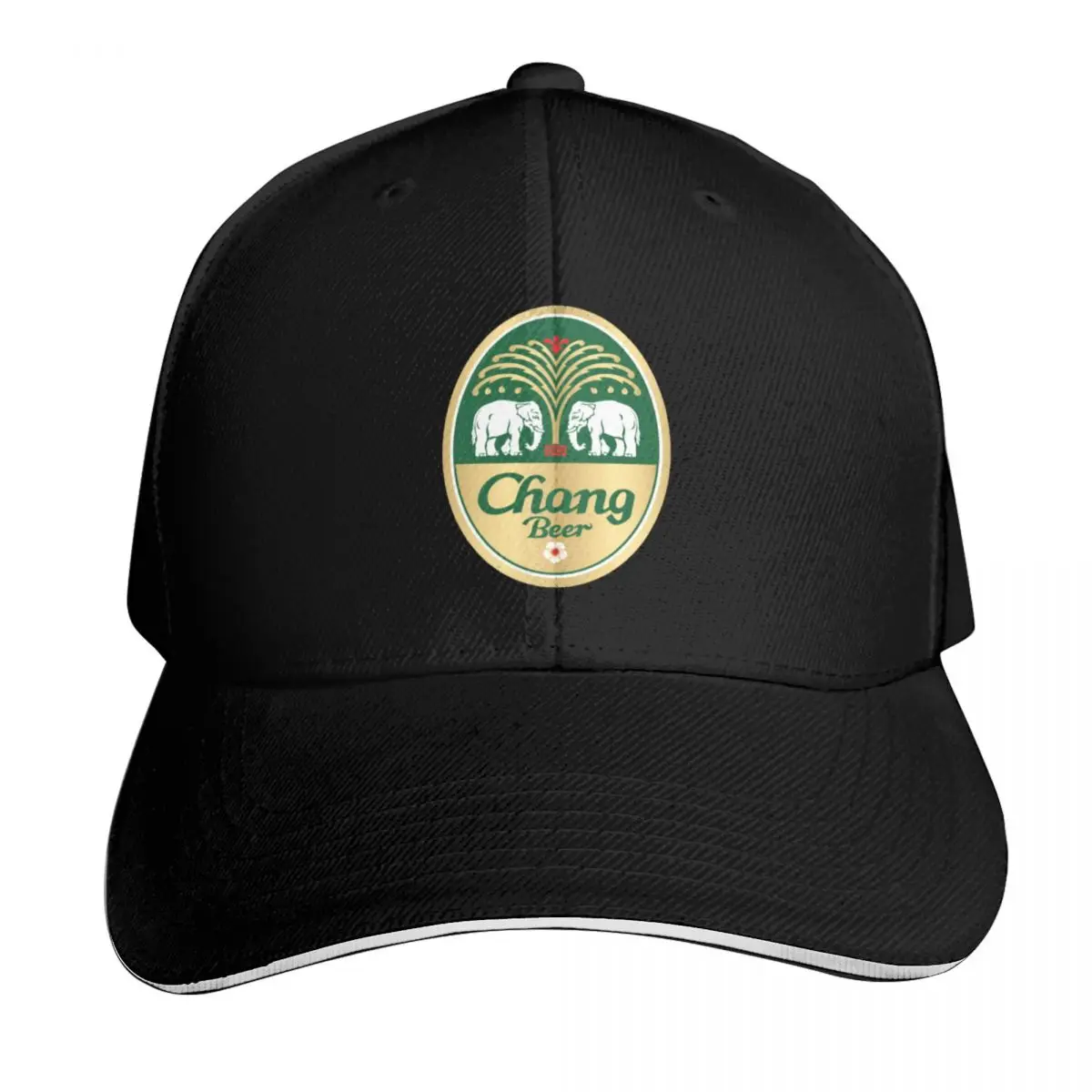 Chang Beer Thailand logo brewery traditional logo Baseball Cap Men Women Casual Summer Sport Sun Cap