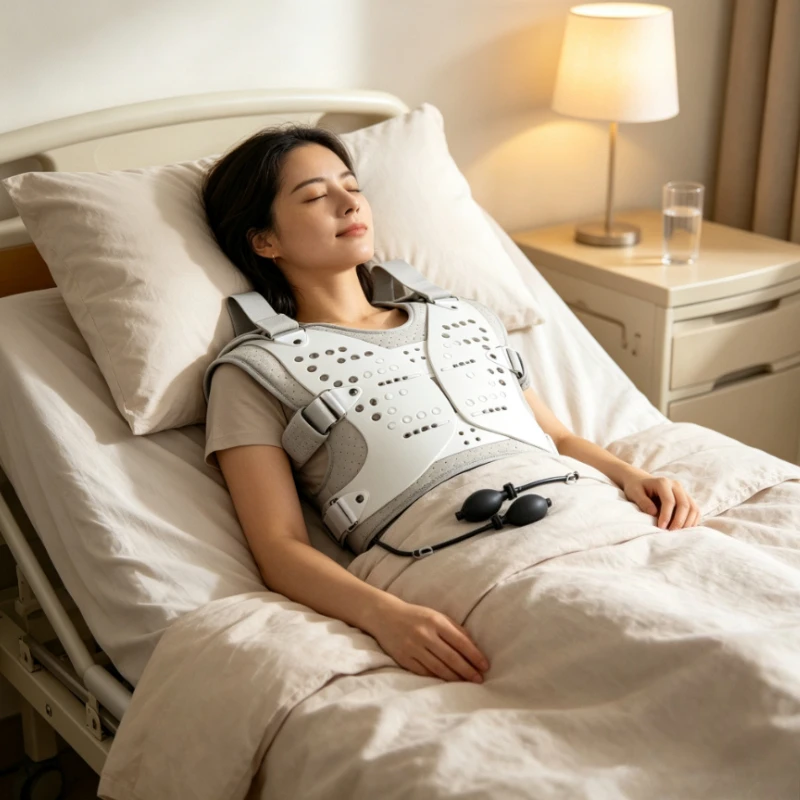 Airbag Thoracolumbar Fixed Spinal Brace Adjustable Thoracolumbar Orthosis for Back Pain Injury Recovery Mild Scoliosis Hunchback