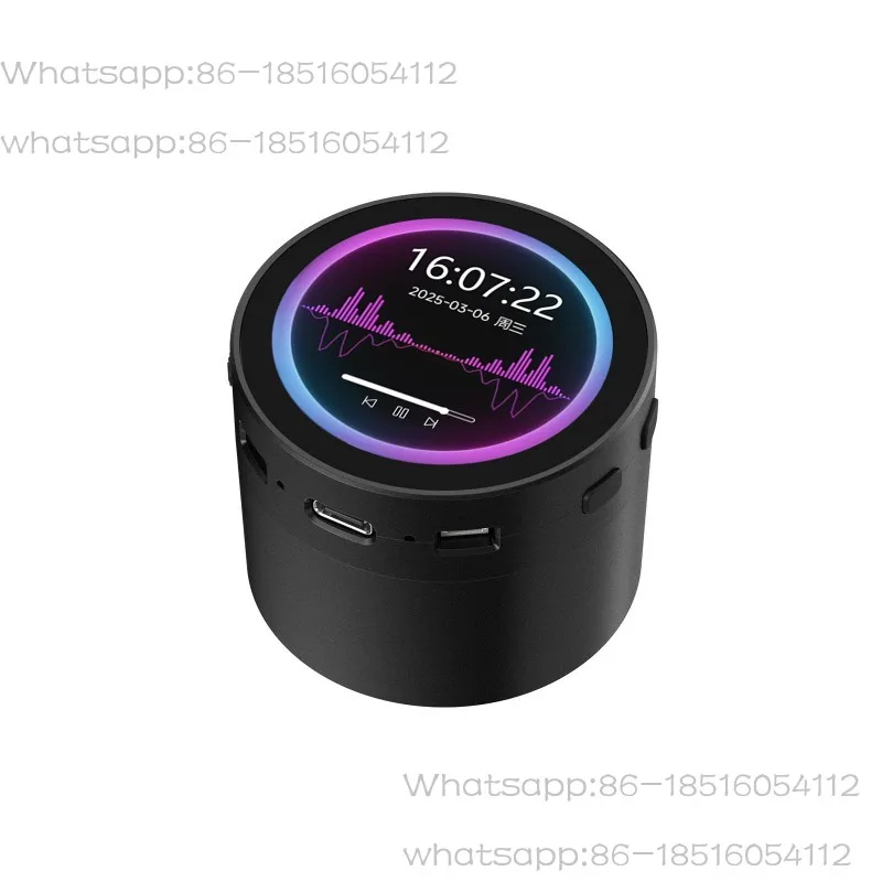 ESP32-S3 Round LCD Development Board 1.85 Inch 360x360 Resolution Smart Speaker Box Wi-Fi Bluetooth BLE 5 Support
