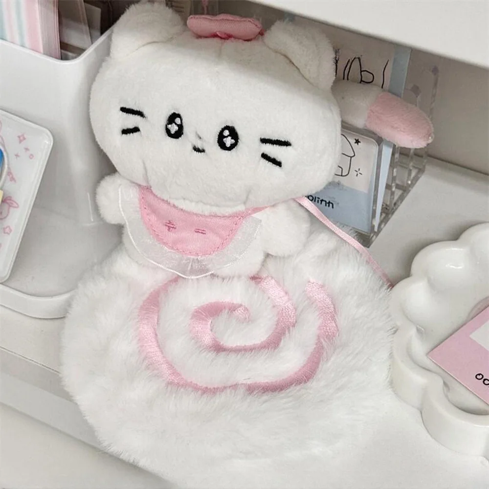 Cute Cartoon Coasters Pink Fish Board Plush Coaster for Girl's Heart Shooting Prop Thick Insulated Coaster Home Decoration Gifts