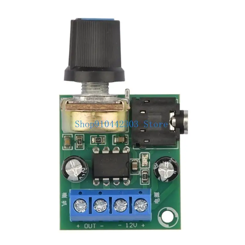 L4MD LM386 Soundverstärkerplatine 3V-12V Digitaler Stereo-Leistungsverstärker 0,5W-10W – Detail 4