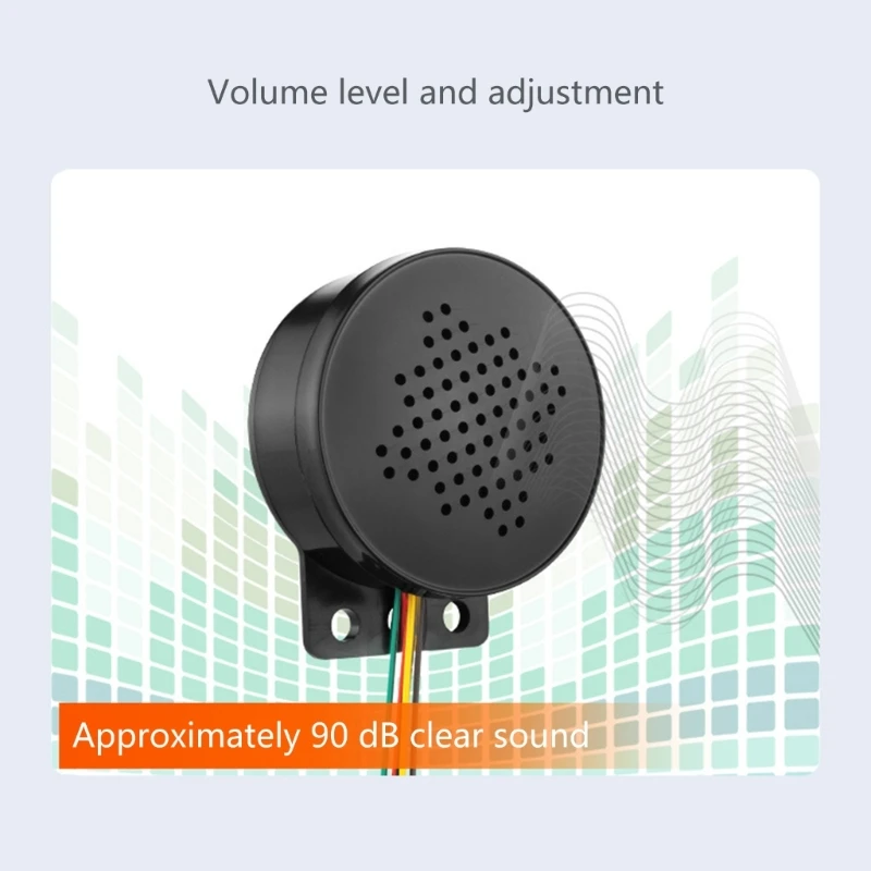 DC6-30V Car Start Voice Industrial TriggerVoice Speaker 4Channel Prompter Sound Alarm Reverse Siren Buzzer Alarm Horn Hot