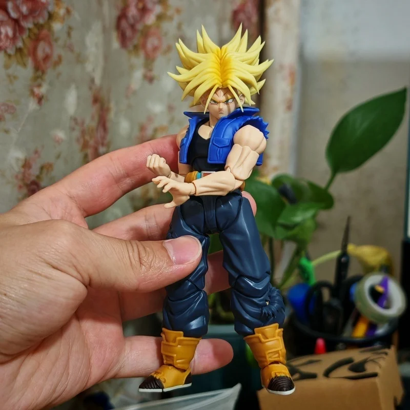 Figurine Demoniacal Fit Gogeta Dragon Ball Z SHF Hero valse Gogeta la danse suprême Super Saiyan troncs, jouet d'action, en Stock