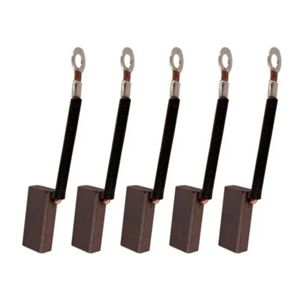10pcs High quality 6×8×18mm Generic Electric Motor Carbon Brushes Wire Brush Replacement Leads Generator