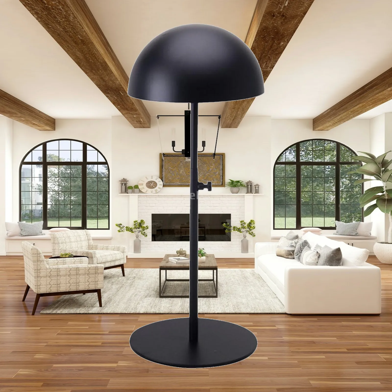 Hat Display Stand Wig Stand Storage Rack,Multipurpose Sturdy Adjustable Height Stainless Steel for Salon Tabletop Shop Stores