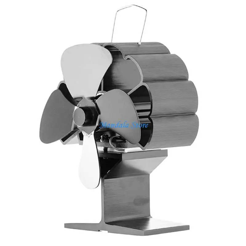 U2JC SF118S مروحة موقد للمنزل قطعة خشبية سميكة حرق الموقد تعميم الهواء الدافئ توفير الوقود بكفاءة لعائلتك المنزلية