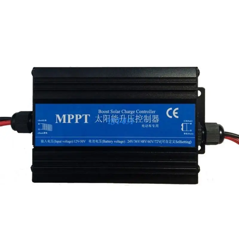 

E15A 24/36/48/60/72V MPPT Solar Controller 300w Car Battery Charging Regulator With Child Lock