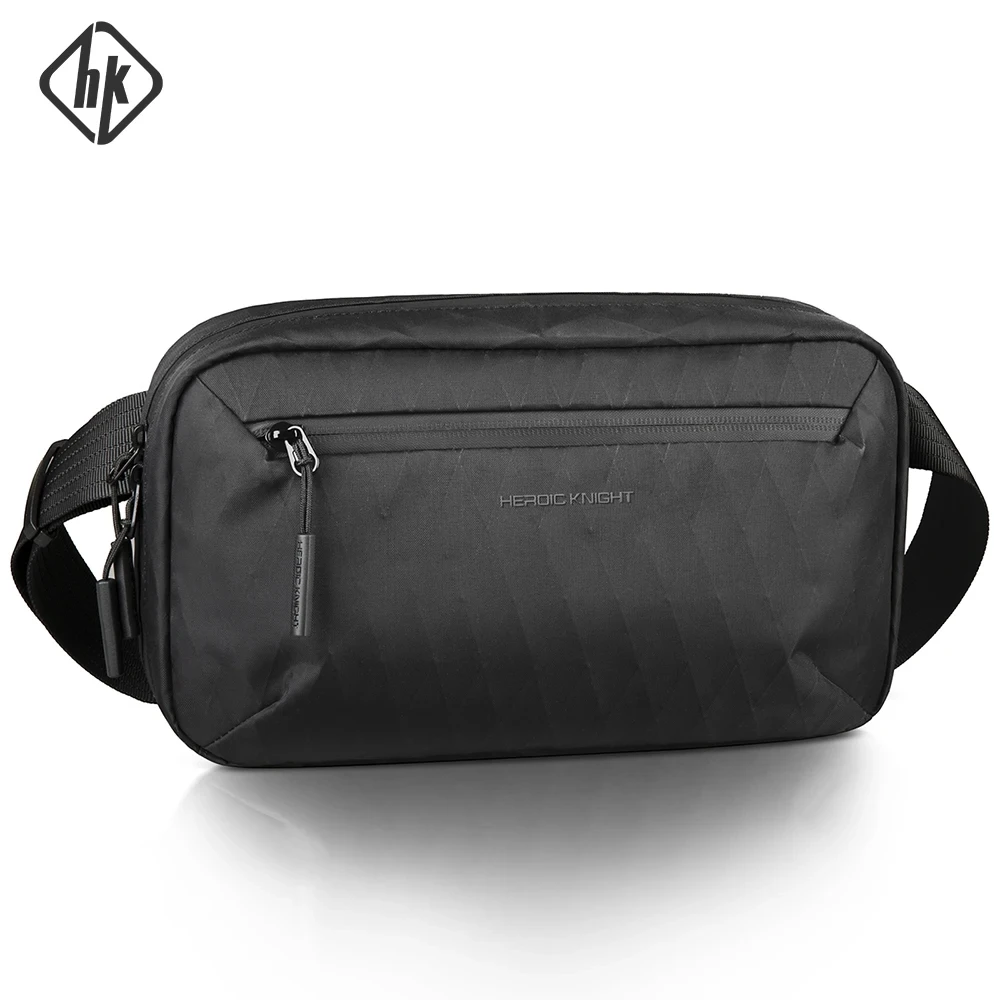 

HcanKcan Lightweight Crossbody Bag Multiple Pockets Men's Shoulder Bag Waterproof X-Pac Fabric Travel Bag Portable Storage Bag