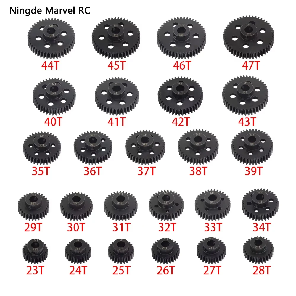 M1 8mm 23T-25T 26T-30T 31T-40T 41T-47T Gear Sets and Accessories for 1/5 TRAXXAS ARRMA 4WD Outcast 8S EXBRC Remote Control Car.