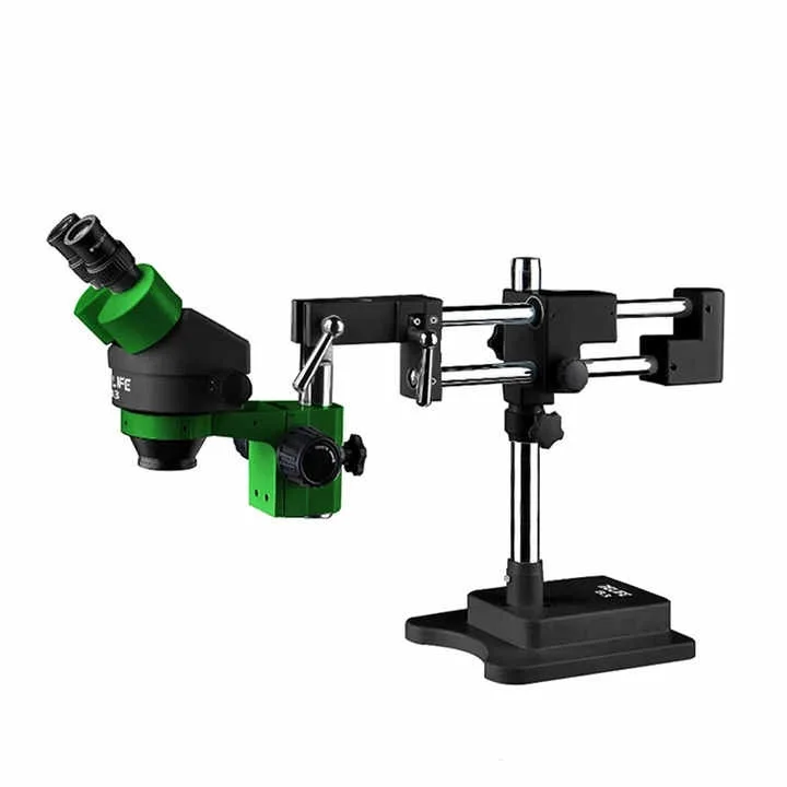 

RL-M3T-STL2 Trinocular HD Stereo Microscope Engine 7-50x Zoom + SS-033 Light Source + 0.5CTV Adapter + MC1 4K HD
